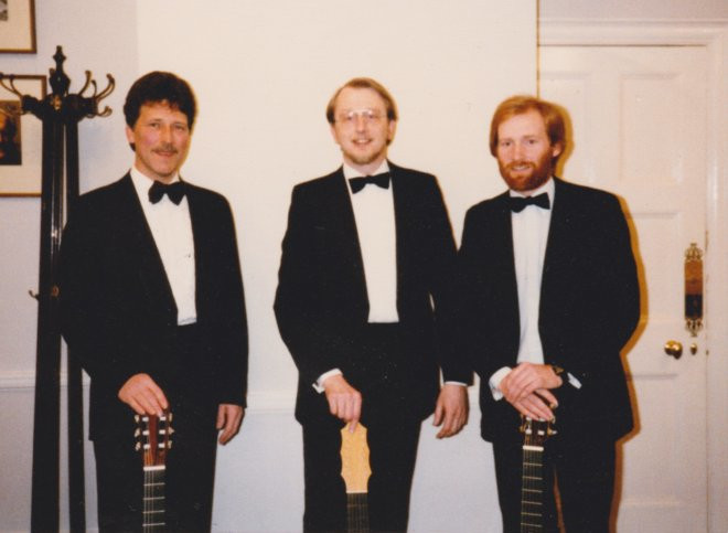 John with Tom Hartman and Vincent L-Clarke Wigmore Hall 1986
